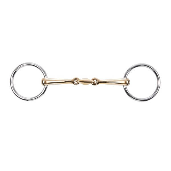 Unterlegtrense Doppelt Gebrochen KAUGAN® 12 mm Gebiss Unterlegtrense Doppelt Gebrochen KAUGAN® 12 mm Gebiss