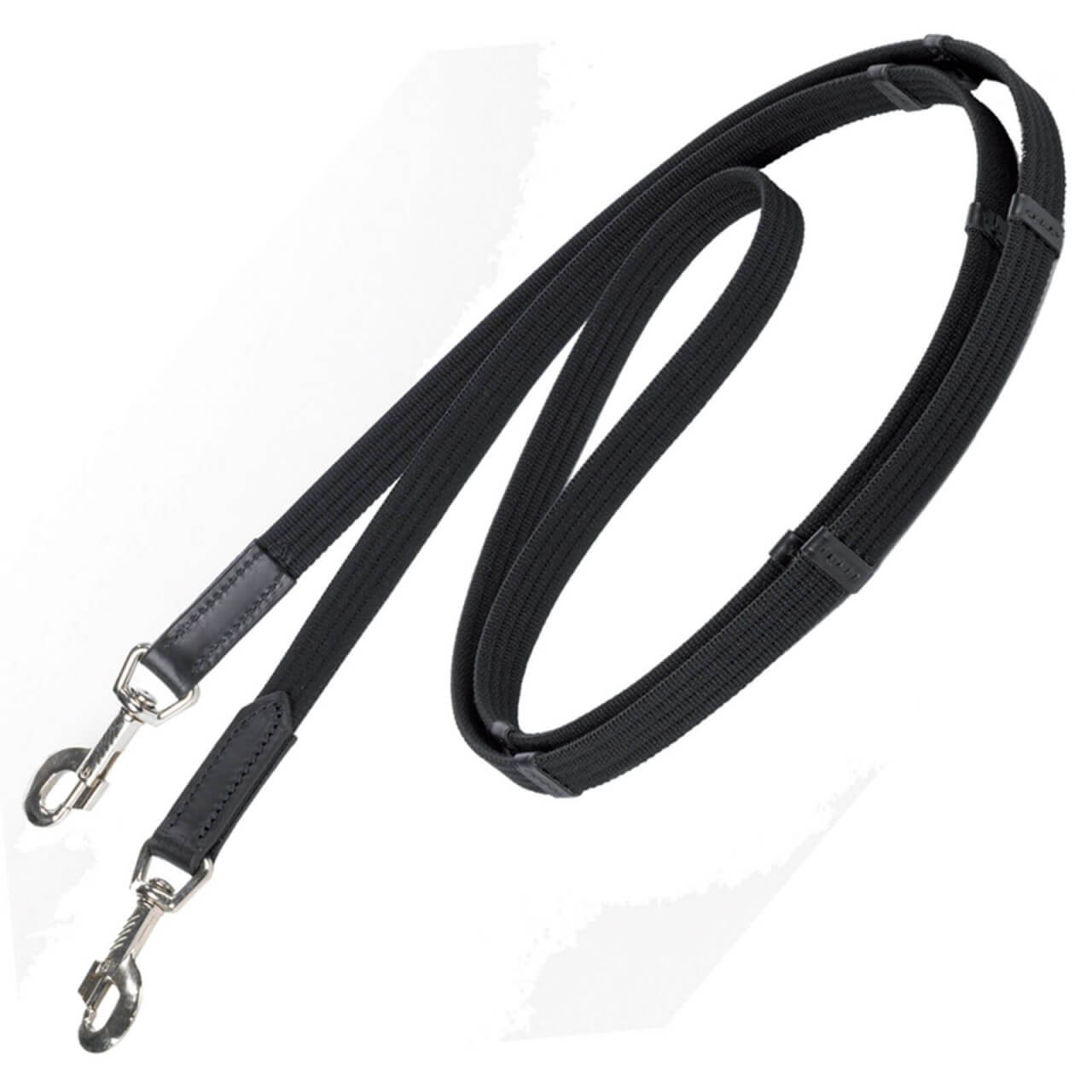 Stübben Gurtzügel Island Reitzügel mit Lederstegen und Drehkarabiner Stübben Gurtzügel Island Reitzügel mit Lederstegen und Drehkarabiner