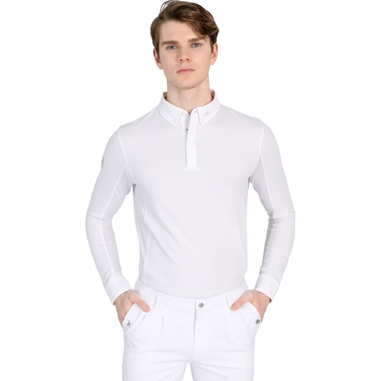 Maximilian Equestrian Turniershirt Herren Langarm Focus Competition Shirt Maximilian Equestrian Turniershirt Herren Langarm Focus Competition Shirt