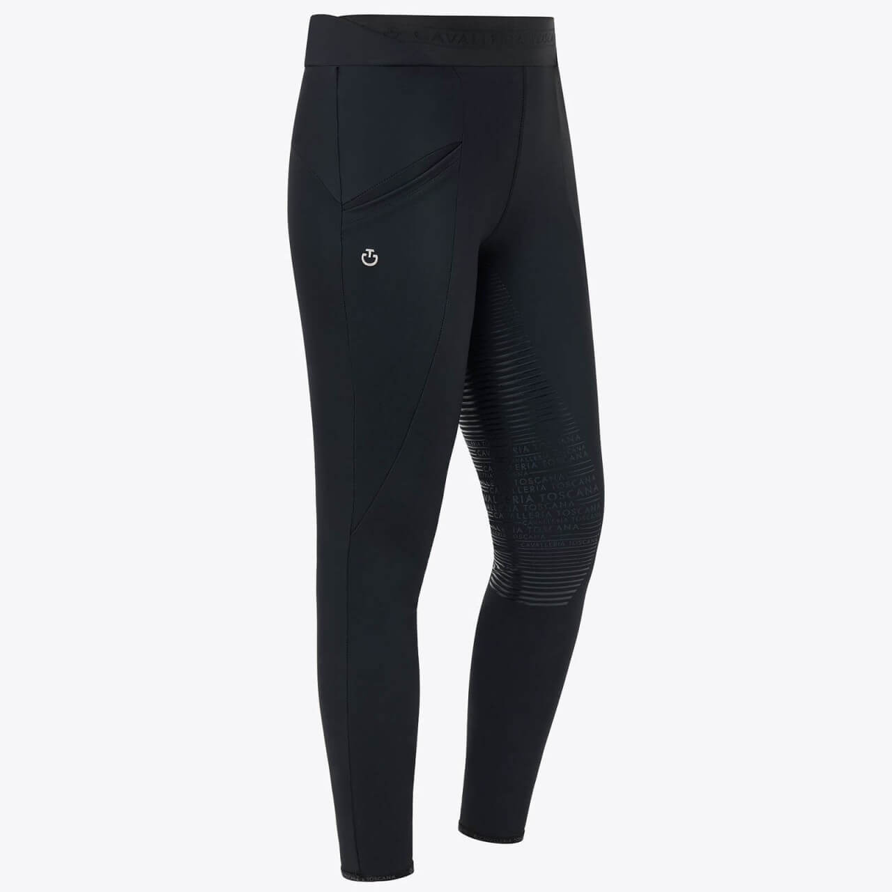 Cavalleria Toscana Reitleggings Damen Full-Grip Nylon Knit Waistband CT Full Grip Leggings HW 2023 Cavalleria Toscana Reitleggings Damen Full-Grip Nylon Knit Waistband CT Full Grip Leggings HW 2023