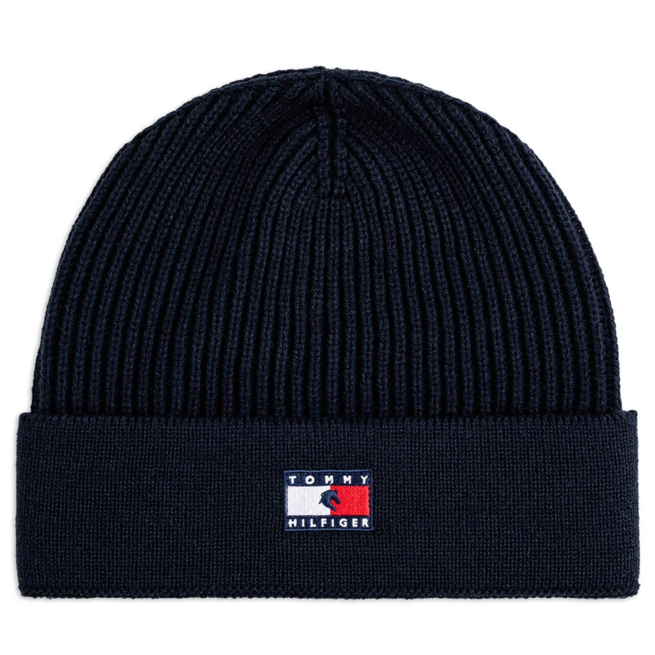 Tommy Hilfiger Equestrian Mütze Alaska Flag HW 2024 Beanie Tommy Hilfiger Equestrian Mütze Alaska Flag HW 2024 Beanie