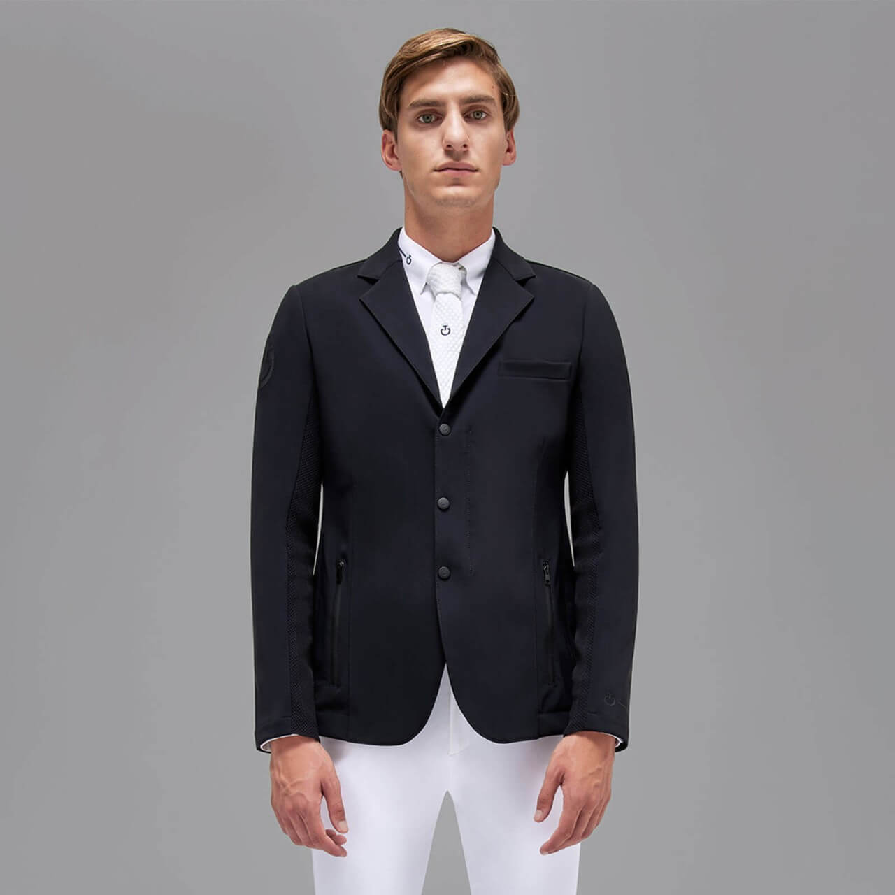 Cavalleria Toscana Turnierjacket Herren Revo Light Tech Knit Zip Riding Jacket Cavalleria Toscana Turnierjacket Herren Revo Light Tech Knit Zip Riding Jacket