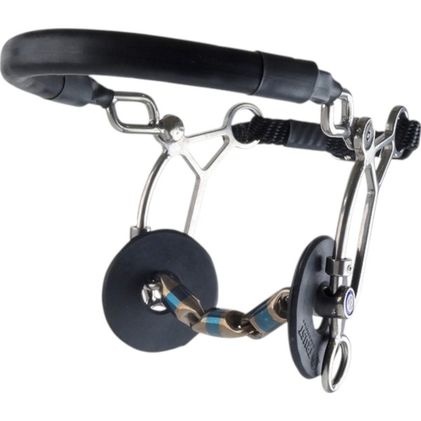 Hackamore Sweet Iron Kurz 16 mm Waterford Gebiss Hackamore Sweet Iron Kurz 16 mm Waterford Gebiss