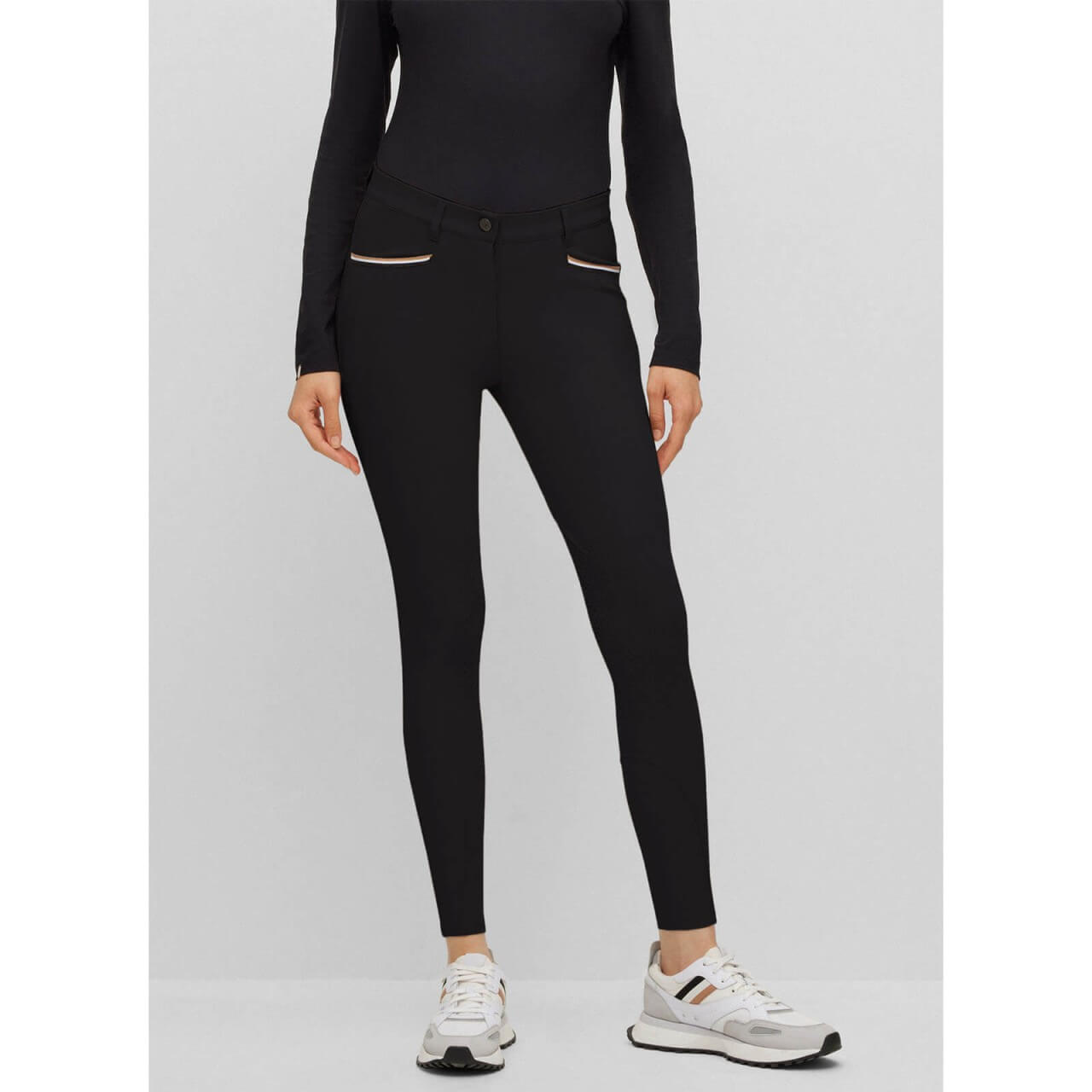 Boss Equestrian Reithose Damen Knee-Grip Hazel Classic Damenreithose Kniebesatz Boss Equestrian Reithose Damen Knee-Grip Hazel Classic Damenreithose Kniebesatz