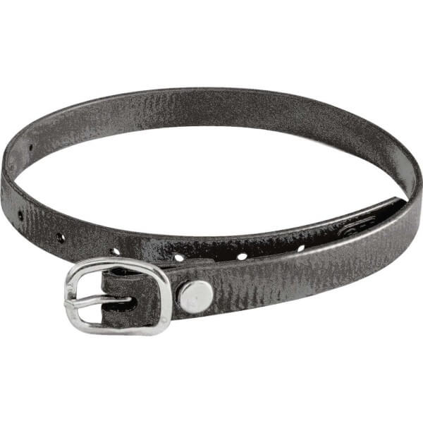Sporenriemen Silber Biothane Riemen Sporenriemen Silber Biothane Riemen