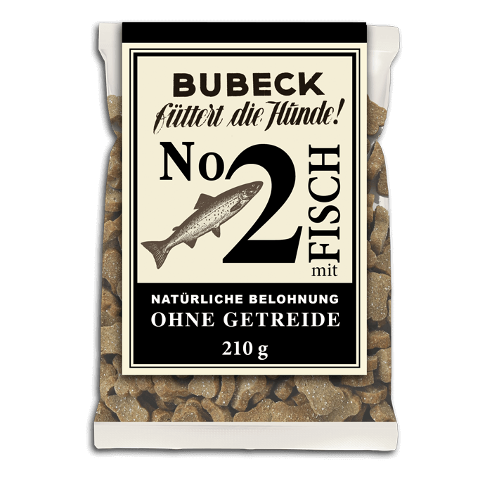 BUBECK Hundeleckerlis Hundekuchen No. 2 mit Fisch BUBECK Hundeleckerlis Hundekuchen No. 2 mit Fisch