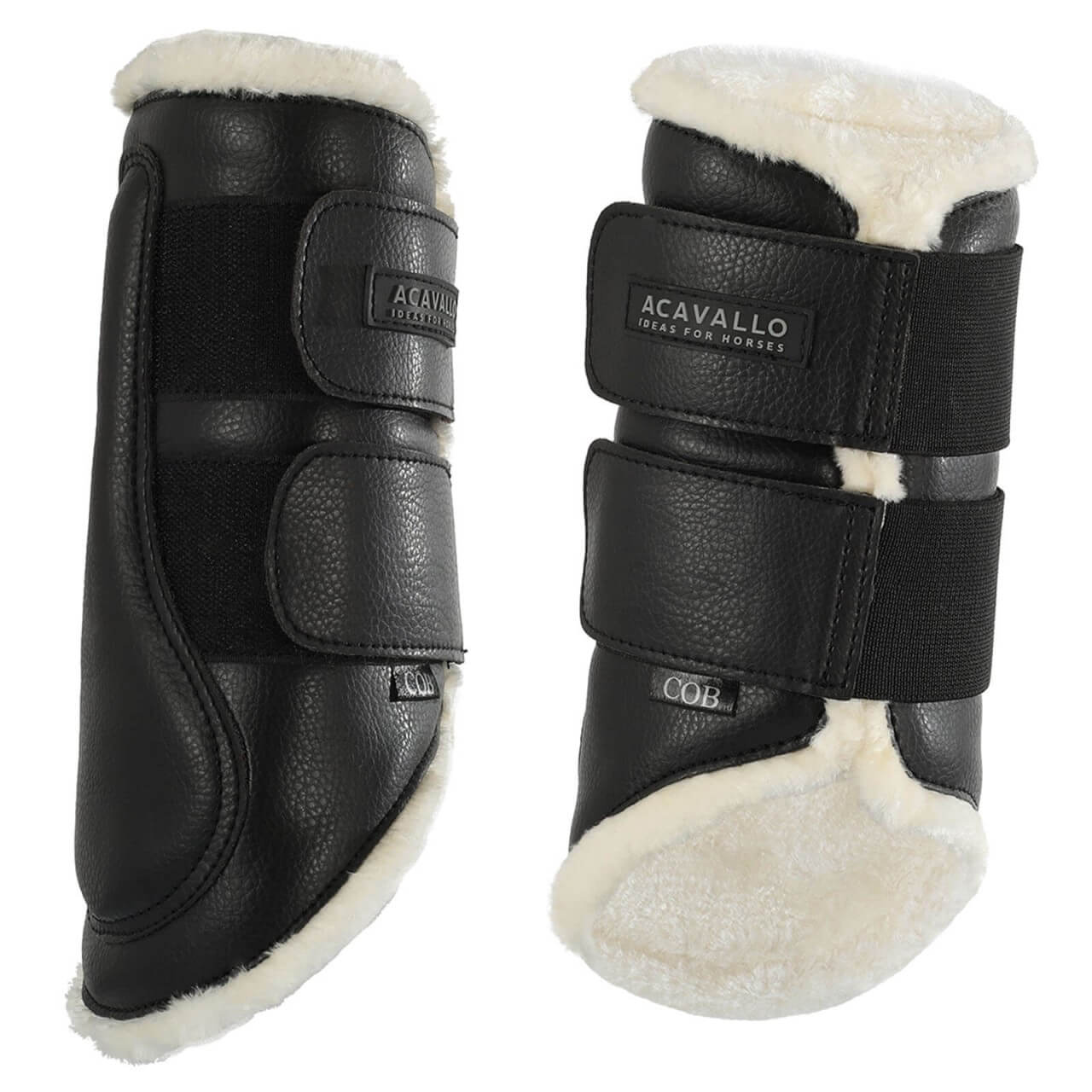 Acavallo Kunstleder Gamaschen Brushing Vorderbein Acavallo Kunstleder Gamaschen Brushing Vorderbein