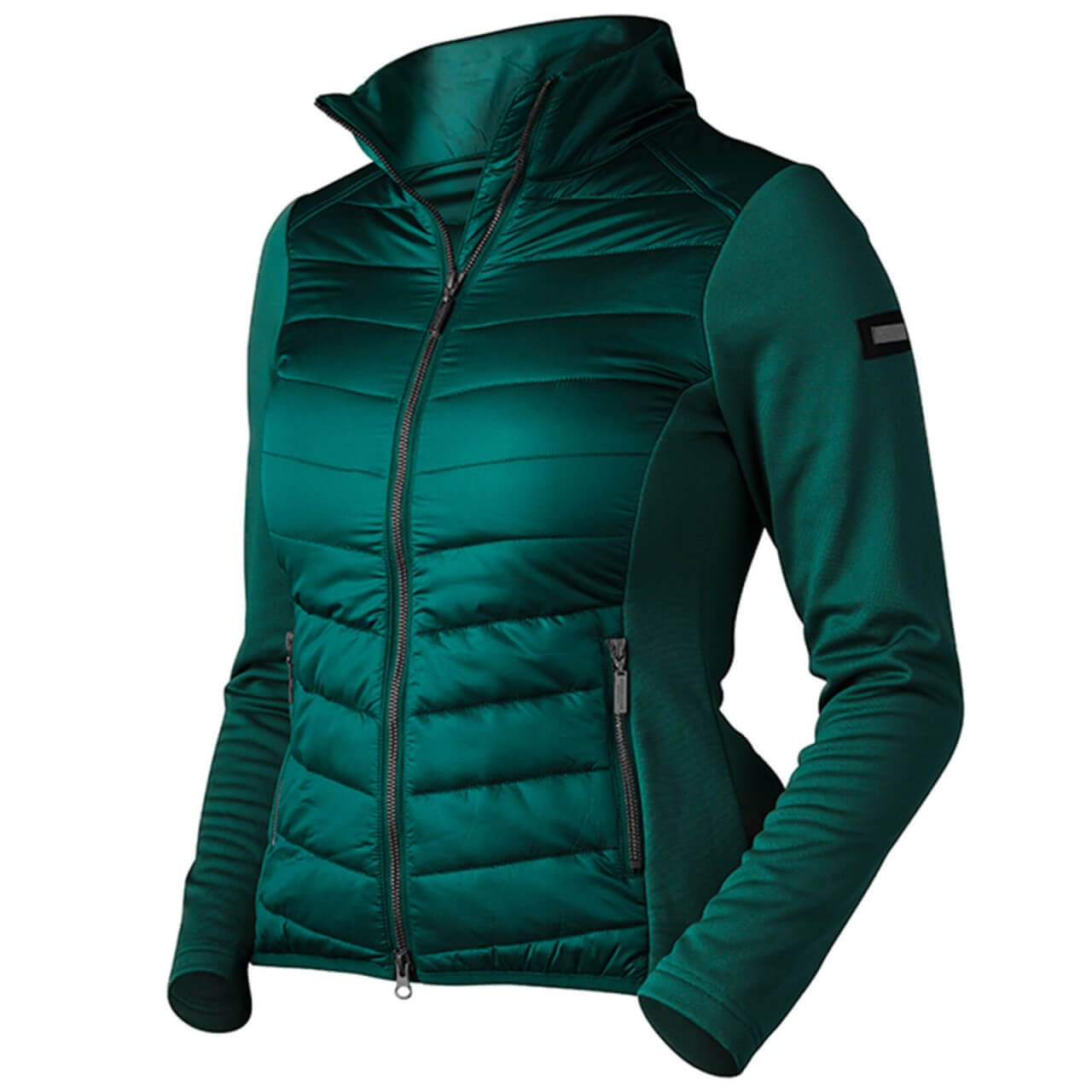 Equestrian Stockholm Jacke Damen Active Performance Jacket Emerald Hybridjacke Equestrian Stockholm Jacke Damen Active Performance Jacket Emerald Hybridjacke