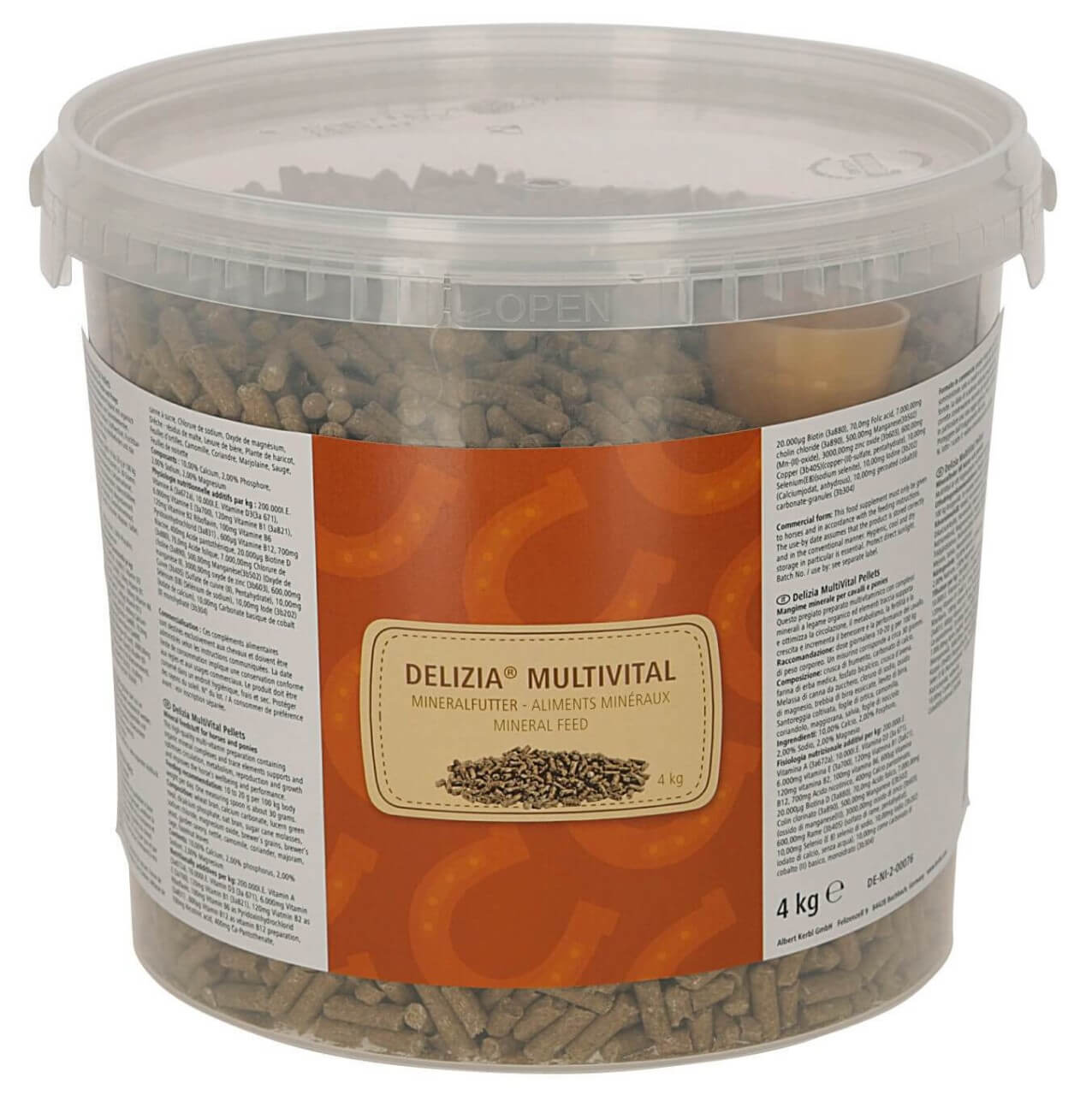 Delizia Delizia® Pellets MultiVital Mineralfutter Delizia Delizia® Pellets MultiVital Mineralfutter