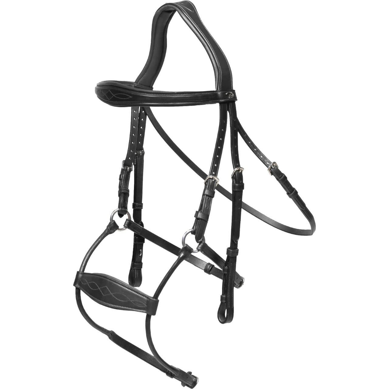 Dy ́on Trense Hybrid New English Collection Zaumzeug Black Cob | kavalio - für mich und mein Pferd