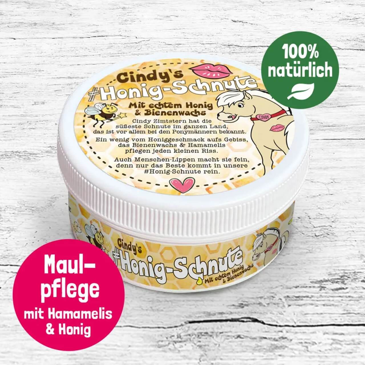 Soulhorse Maulpflege Cindy´s Honig-Schnute 100ml Soulhorse Maulpflege Cindy´s Honig-Schnute 100ml