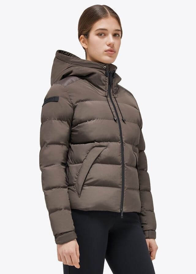 Cavalleria Toscana Daunenjacke Damen CT Hooded Nylon Puffer Jacket HW23 Cavalleria Toscana Daunenjacke Damen CT Hooded Nylon Puffer Jacket HW23