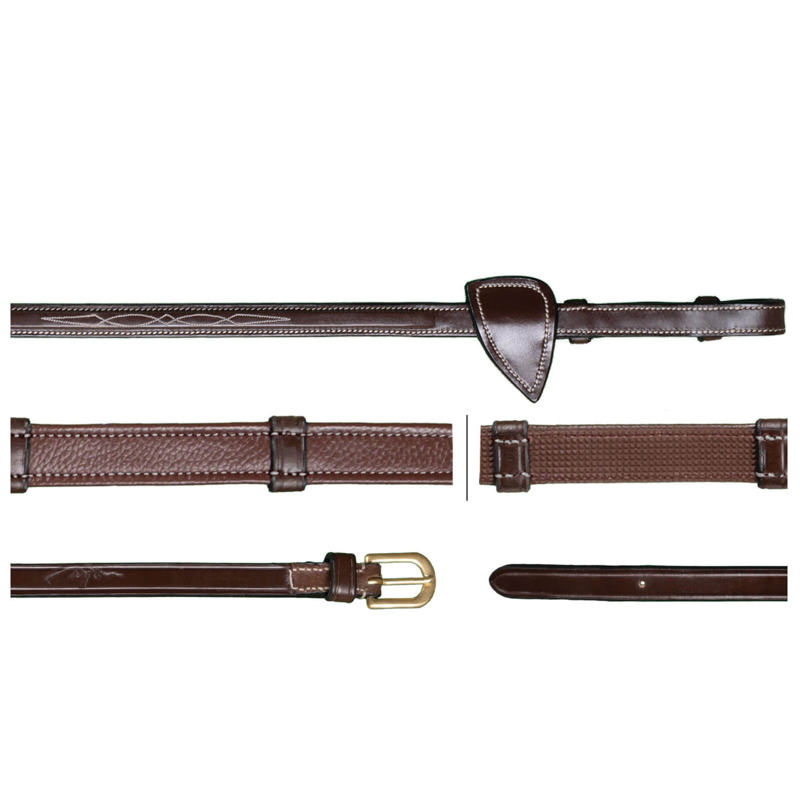 Dy ́on - Jagdzügel mit 7 Lederstegen D Collection Zügel