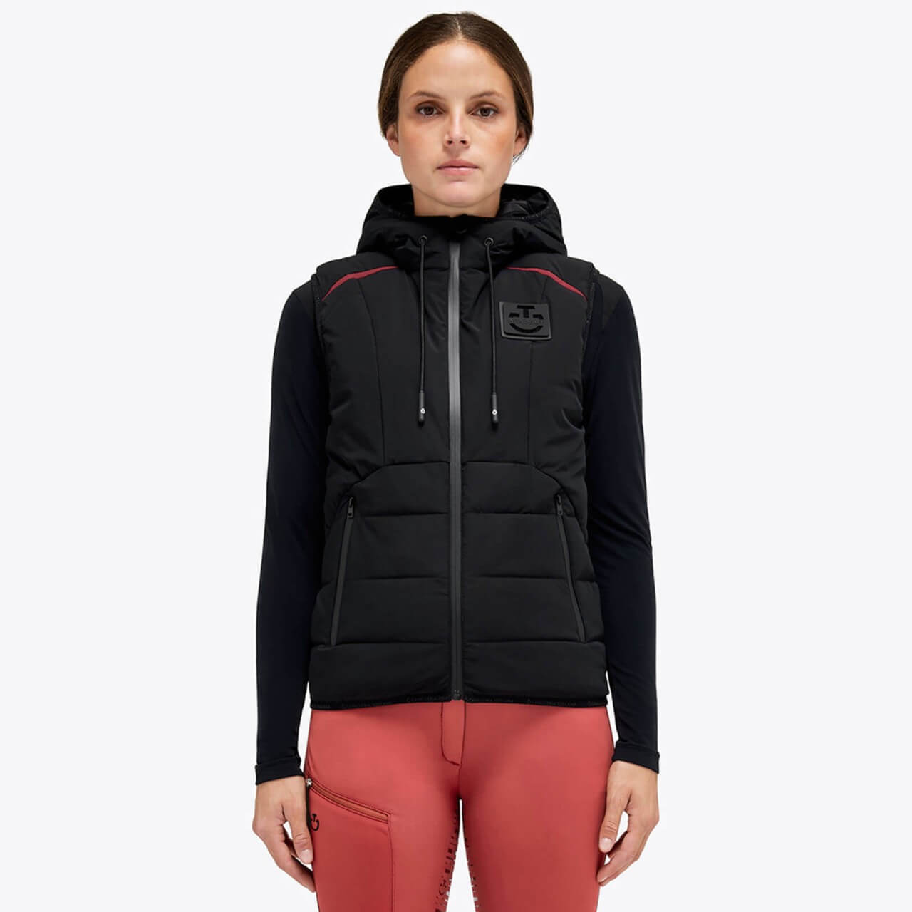 Cavalleria Toscana Weste Damen CT Academy Padded Nylon Stretch Puffer Vest Cavalleria Toscana Weste Damen CT Academy Padded Nylon Stretch Puffer Vest