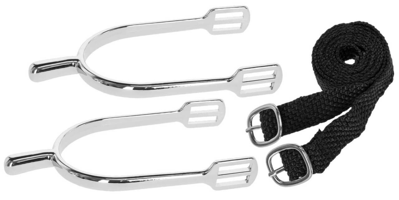 Covalliero Sporen mit Sporenriemen Covalliero Sporen mit Sporenriemen