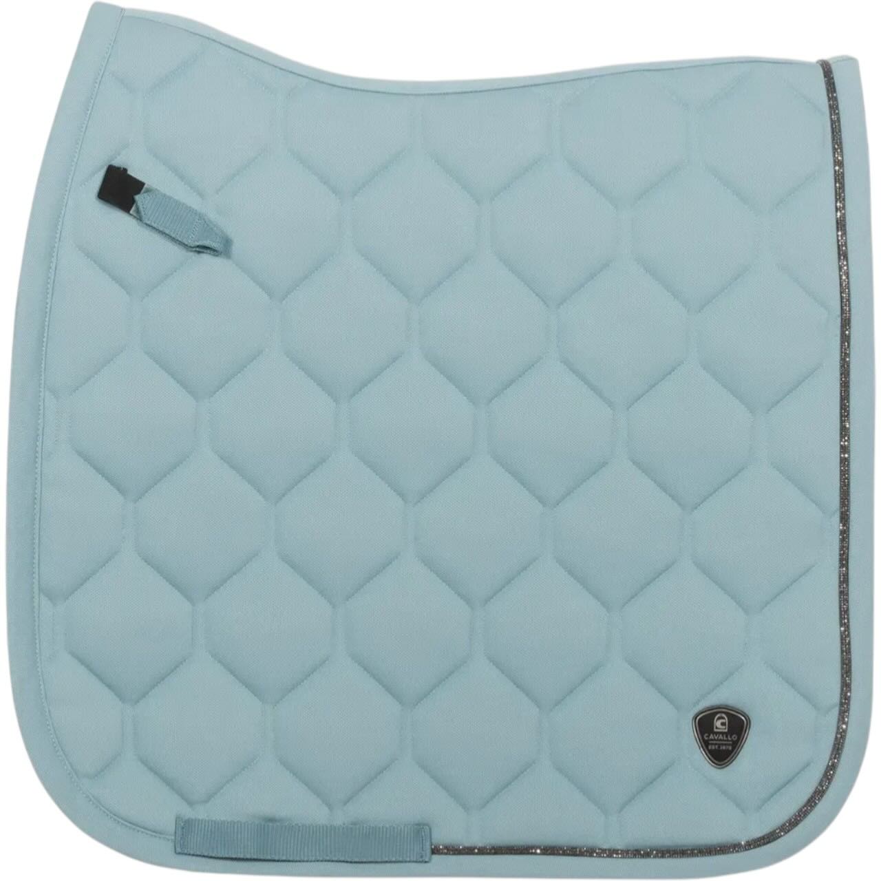 Cavallo Dressurschabracke CAVALPRUNE FS 2026 Sattelunterlage Soft Aqua DR | kavalio - für mich und mein Pferd