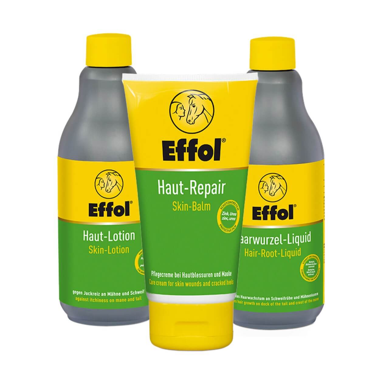Effol Hautpflege Set - Haarwurzel Liquid, Hautlotion & Haut Repair Effol Hautpflege Set - Haarwurzel Liquid, Hautlotion & Haut Repair