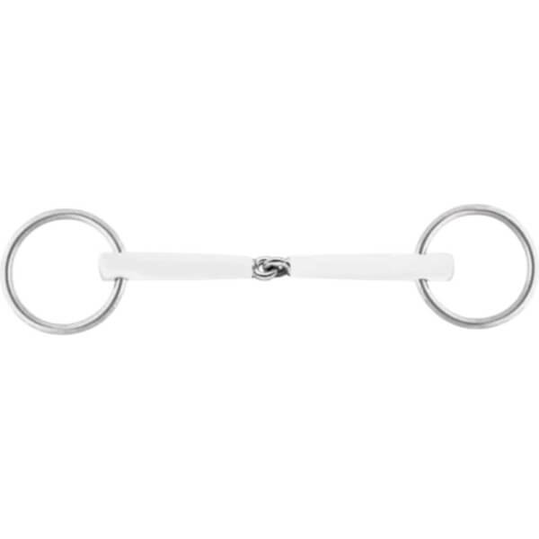 Unterlegtrense Einfach Gebrochen 15 mm Kunststoffgebiss Unterlegtrense Einfach Gebrochen 15 mm Kunststoffgebiss