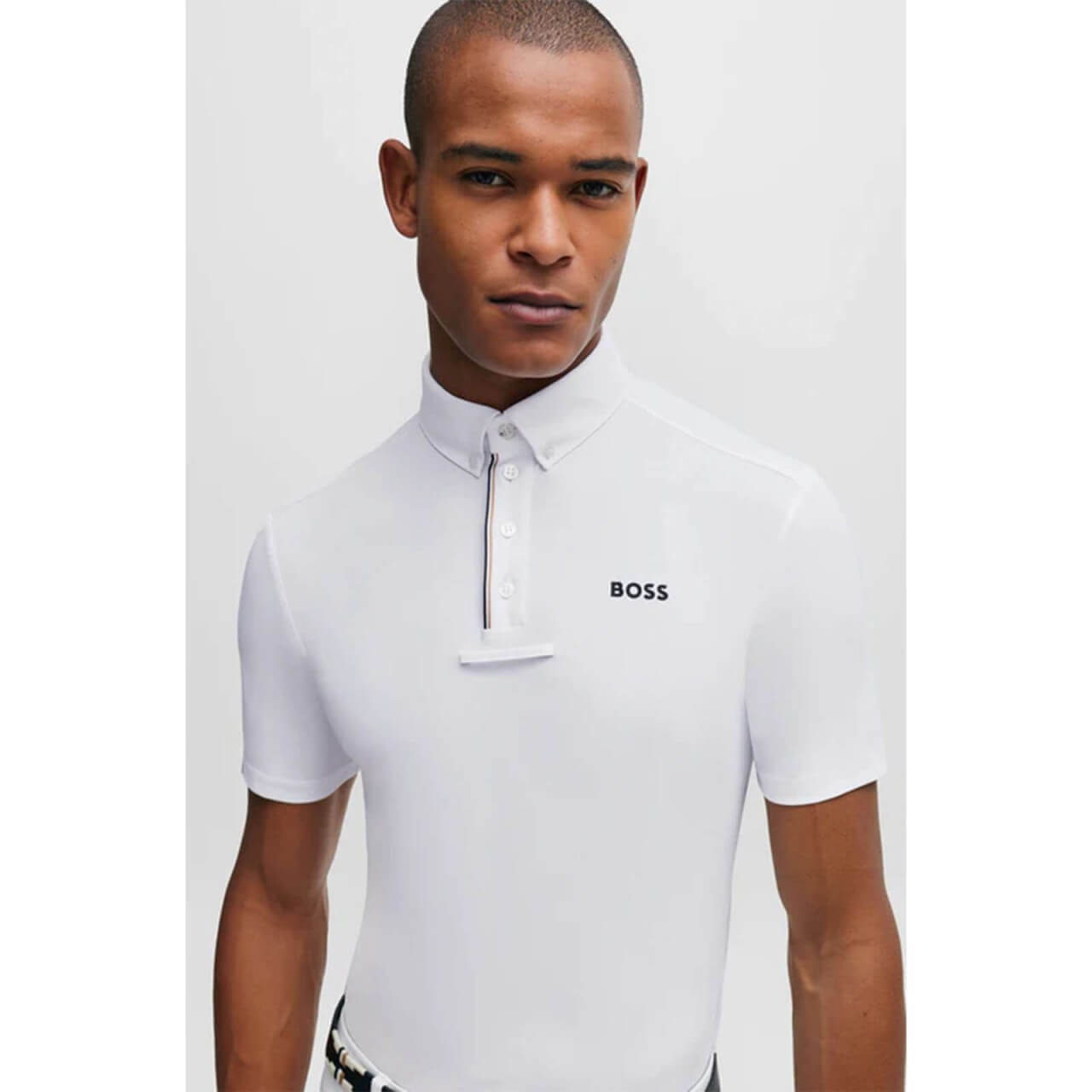 Boss Equestrian Turniershirt Herren Marty Signature Stripe FS 2024 Boss Equestrian Turniershirt Herren Marty Signature Stripe FS 2024