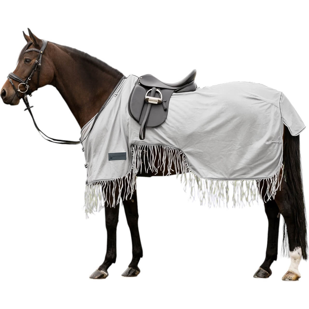 Waldhausen Fliegenausreitdecke Protect mit Fransen Fliegendecke Waldhausen Fliegenausreitdecke Protect mit Fransen Fliegendecke