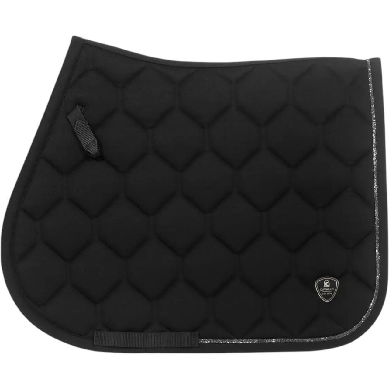 Cavallo Springschabracke CAVALPRUNE FS 2026 Sattelunterlage Black VS | kavalio - für mich und mein Pferd