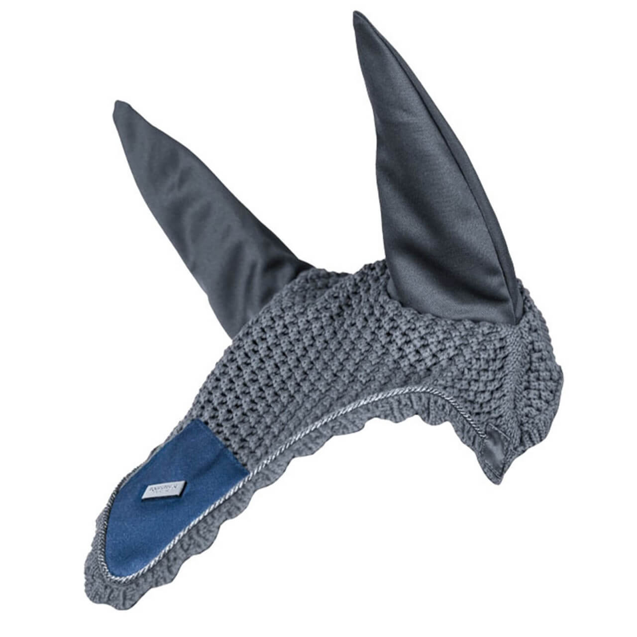 Equestrian Stockholm Fliegenohren Metallic Blue Fliegenmütze Equestrian Stockholm Fliegenohren Metallic Blue Fliegenmütze