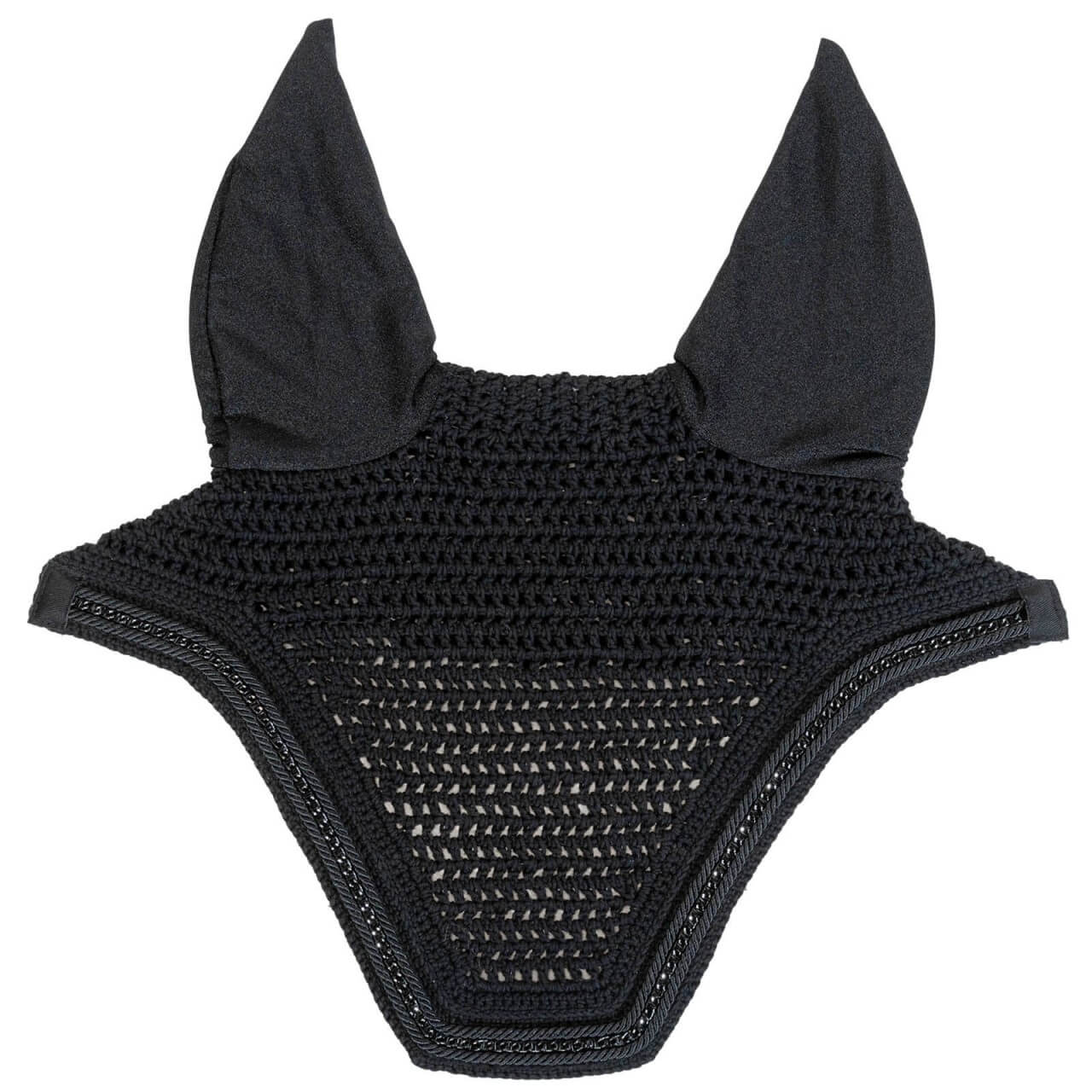 Kentucky Horsewear Fliegenmütze Fly veil Wellington with metal chain Soundless Fliegenhaube Metallkordel Kentucky Horsewear Fliegenmütze Fly veil Wellington with metal chain Soundless Fliegenhaube Metallkordel