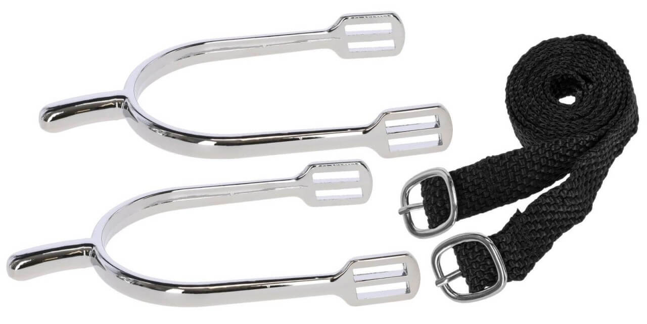 Covalliero Sporen mit Sporenriemen Covalliero Sporen mit Sporenriemen