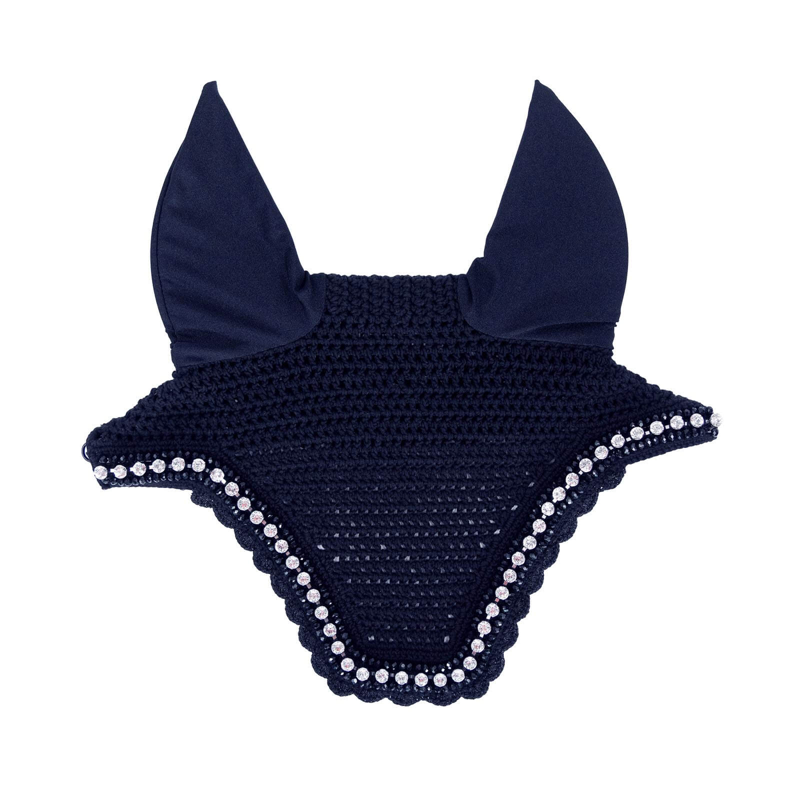 Kentucky Horsewear Fliegenmütze Wellington Big Stone & Pearl Navy Full | kavalio - für mich und mein Pferd