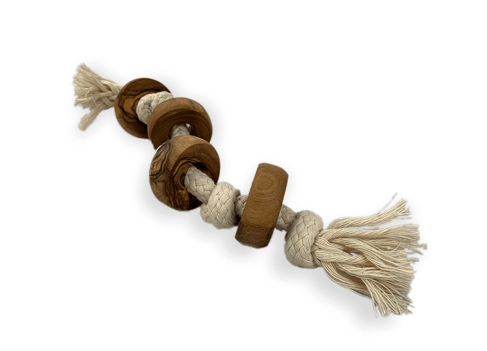 Wolters Hundespielzeug Olivi Tau-Spielzeug Ringe ca. 26 cm
