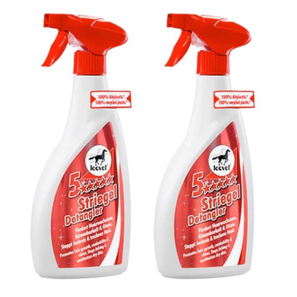 5-Sterne Striegel Doppelpack - Fell- und Langhaarspray im Vorteilspaket, 2x 550ml 5-Sterne Striegel Doppelpack - Fell- und Langhaarspray im Vorteilspaket, 2x 550ml