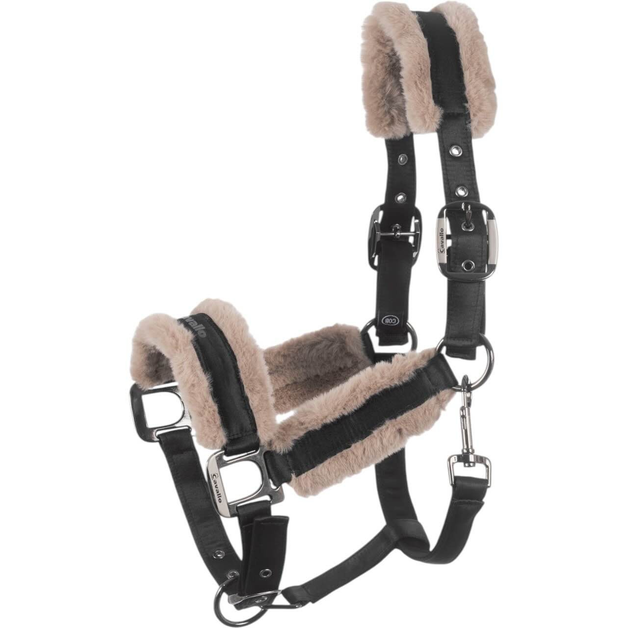 Cavallo Fellhalfter CAVALJERO HW 2025 Kunstfell Halfter Cavallo Fellhalfter CAVALJERO HW 2025 Kunstfell Halfter