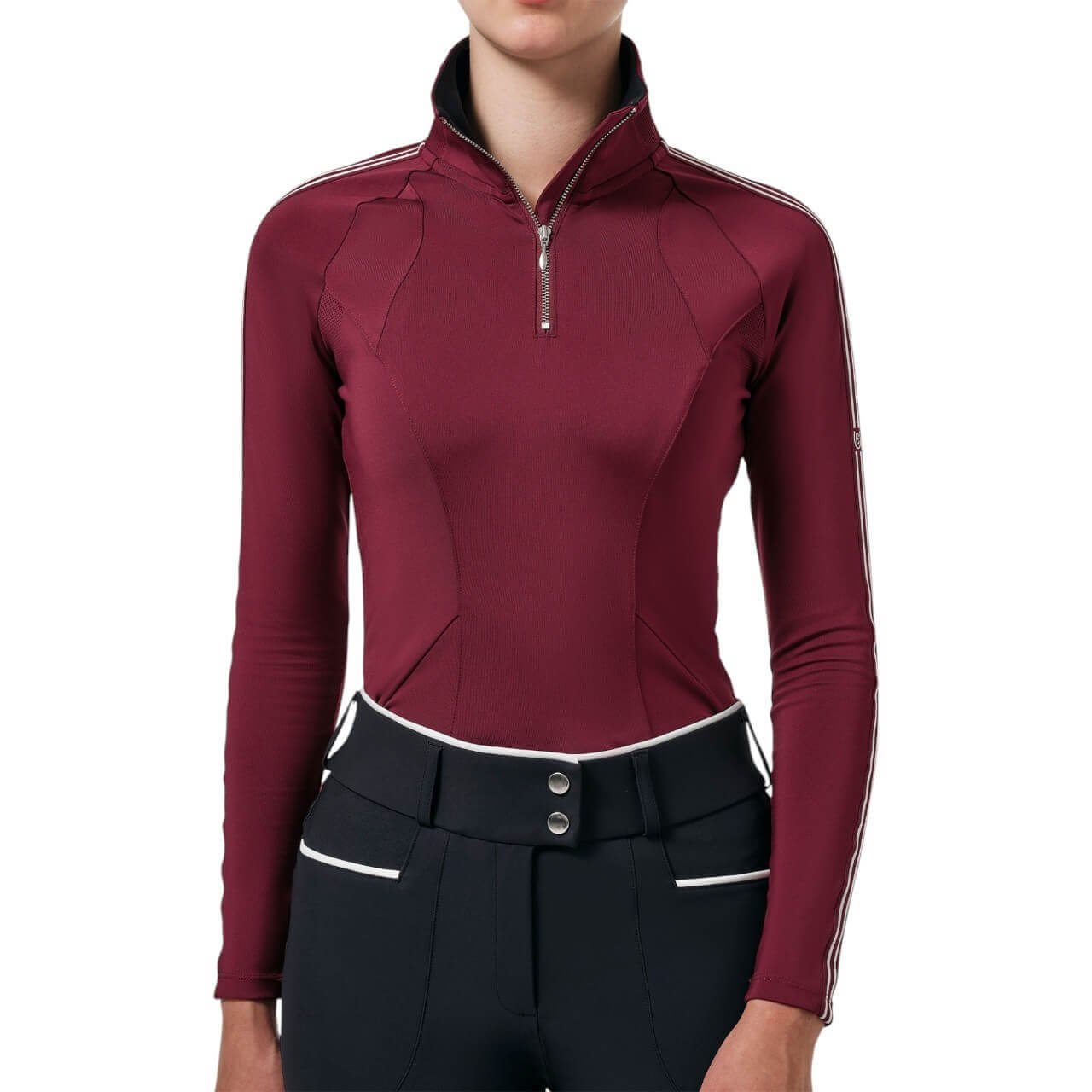 Equestrian Stockholm Baselayer Thermal Top Luxe Half-Zip Trainingsshirt Equestrian Stockholm Baselayer Thermal Top Luxe Half-Zip Trainingsshirt