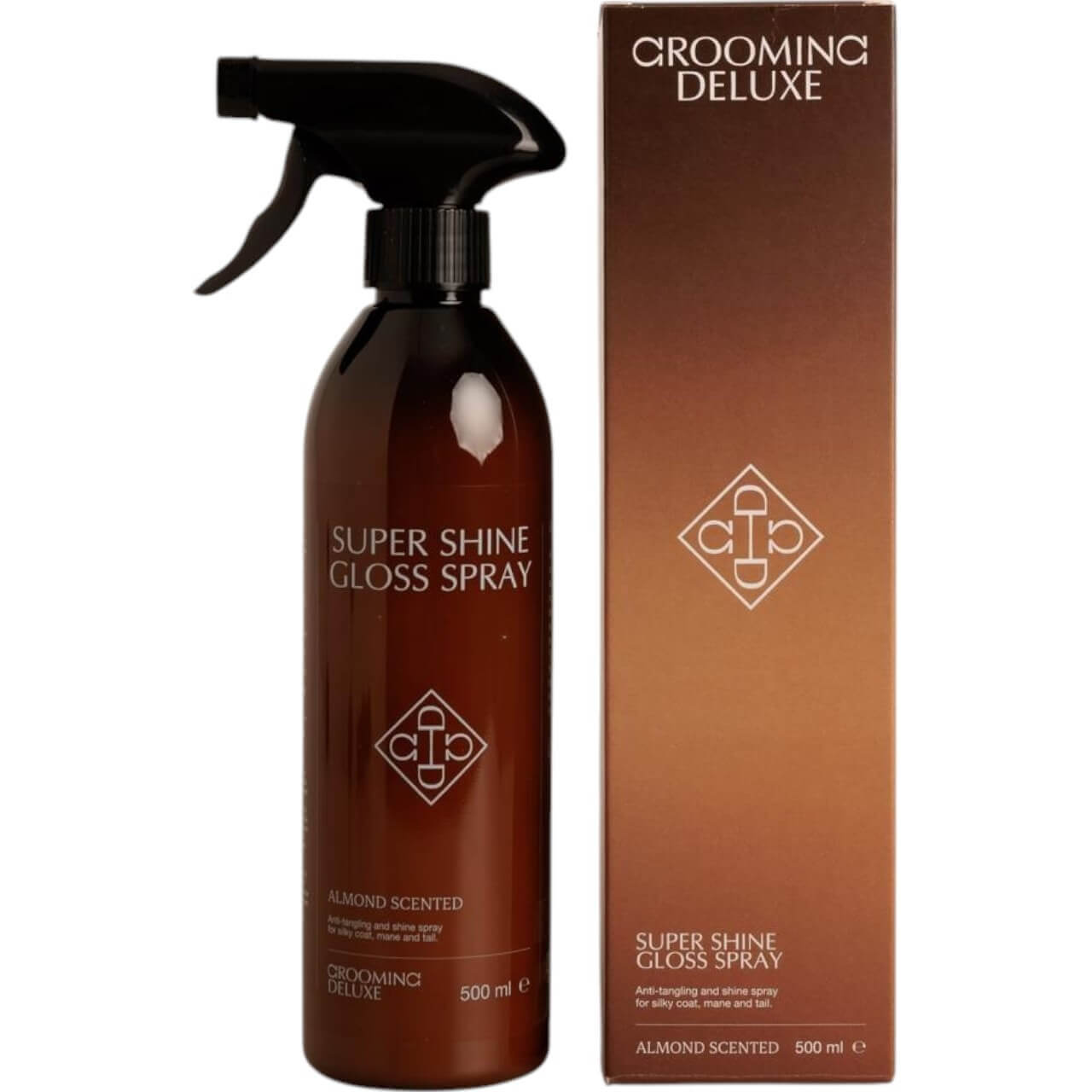 Grooming Deluxe Mähnenspray Super Shine Gloss Spray Almond Mähnenpflege Grooming Deluxe Mähnenspray Super Shine Gloss Spray Almond Mähnenpflege