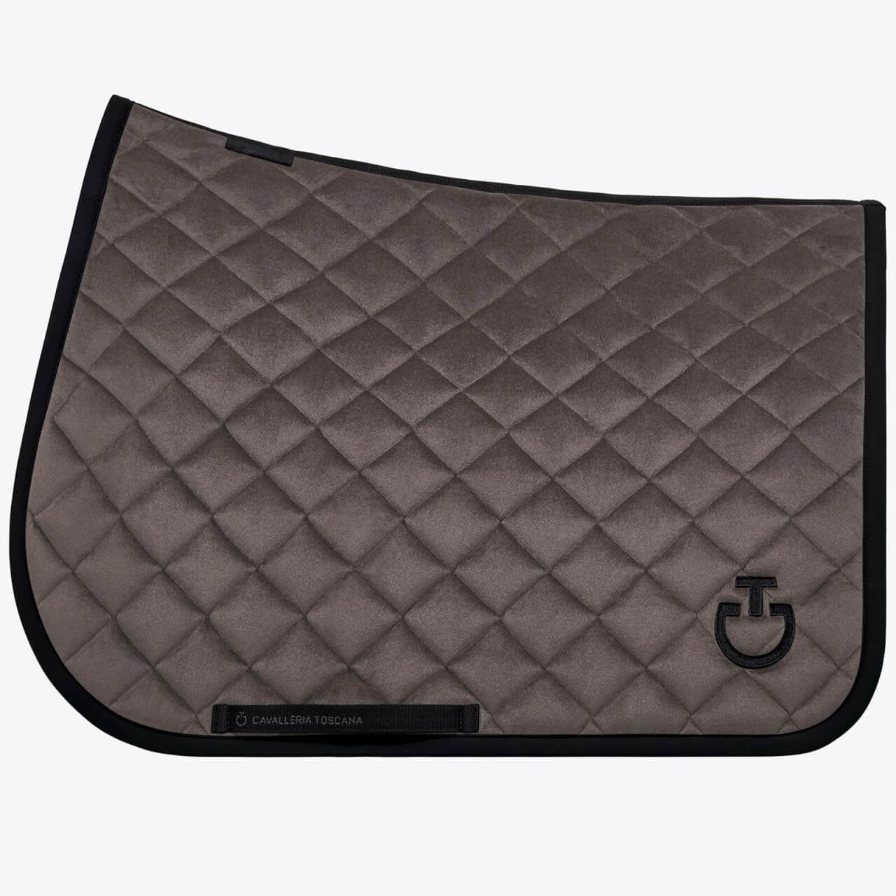 Cavalleria Toscana Schabracke CT Velvet Jump Saddle Pad Springschabracke Holiday 2023 Cavalleria Toscana Schabracke CT Velvet Jump Saddle Pad Springschabracke Holiday 2023