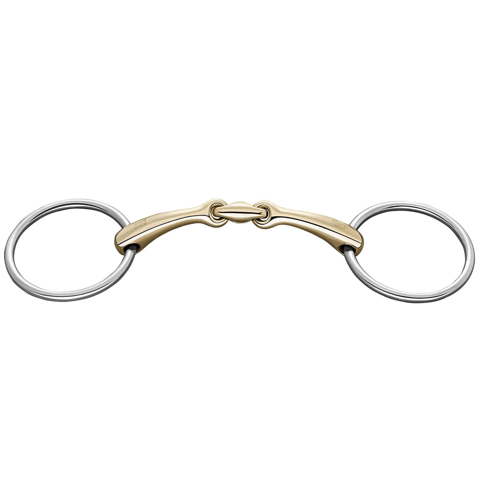 Sprenger Wassertrense Doppelt Gebrochen Dynamic RS 14 mm SENSOGAN Gebiss 125 | kavalio - für mich und mein Pferd