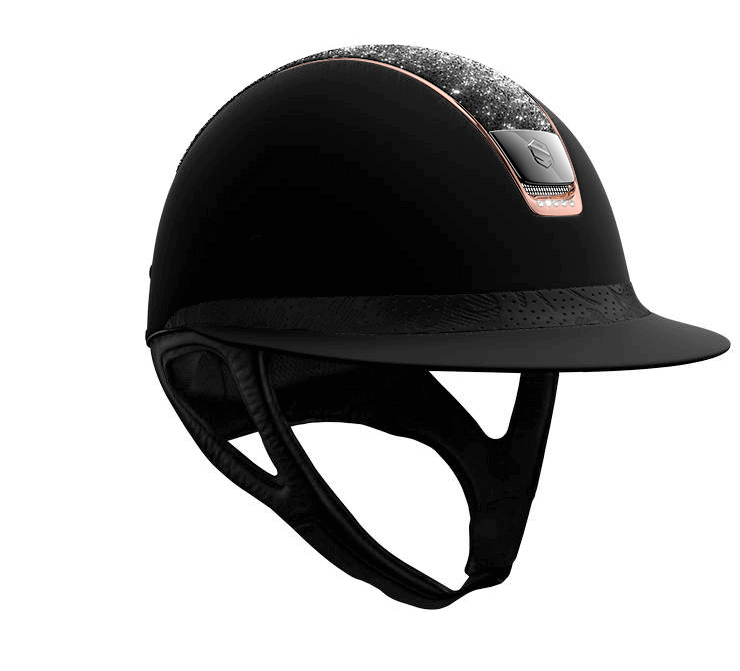 Samshield Reithelm Miss Shield Shadowmatt Crystal Rosé Dressage Samshield Reithelm Miss Shield Shadowmatt Crystal Rosé Dressage