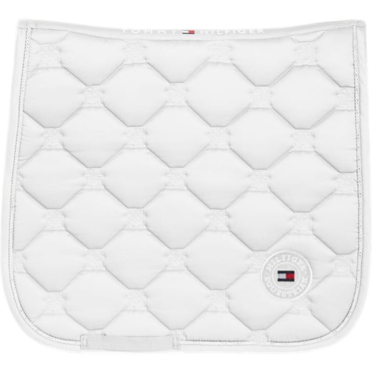 Tommy Hilfiger Equestrian Dressurschabracke Liberty FS 2026 Sattelunterlage Optic White Full | kavalio - für mich und mein Pferd