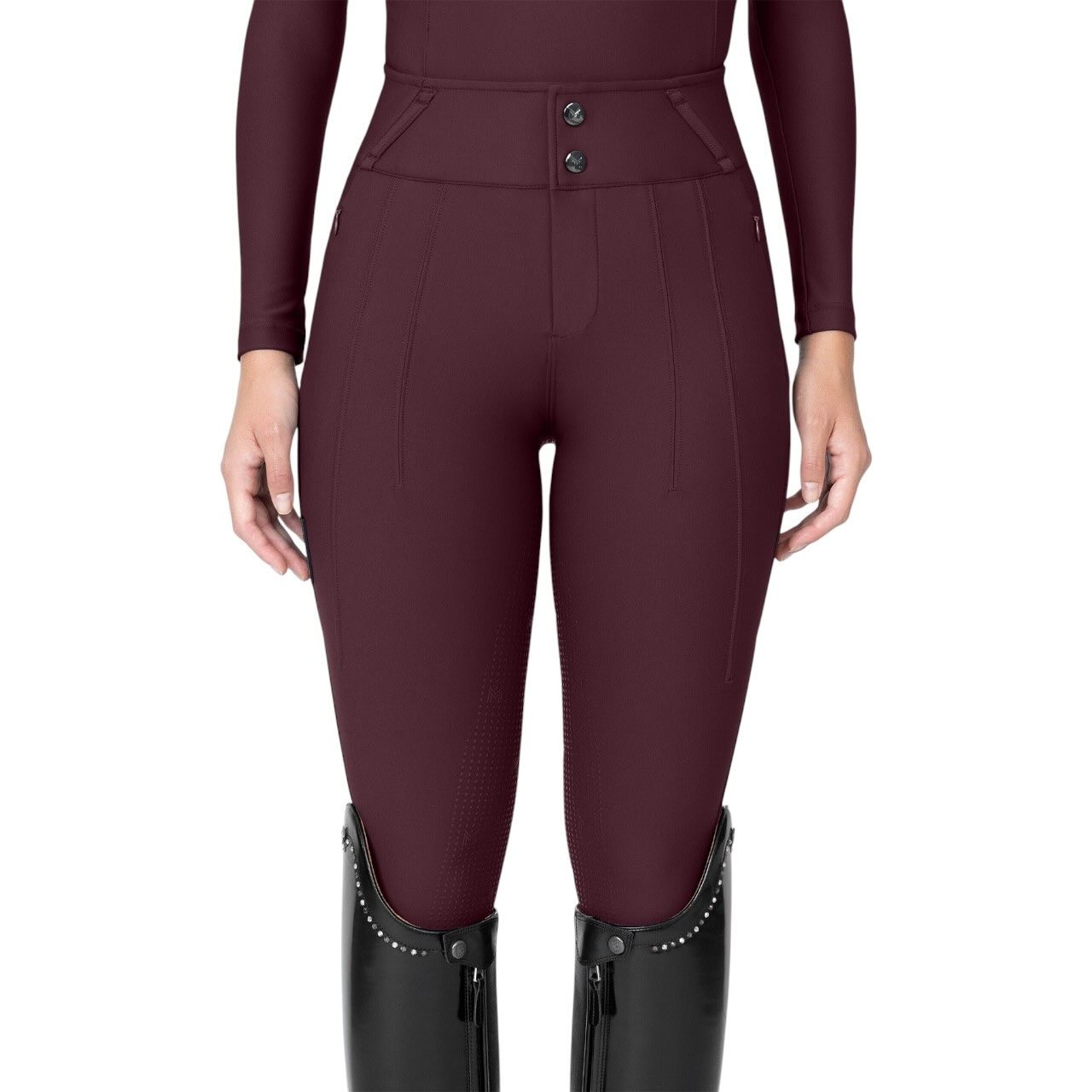 Maximilian Equestrian Reithose Damen Knee-Grip Vision Hose Maximilian Equestrian Reithose Damen Knee-Grip Vision Hose