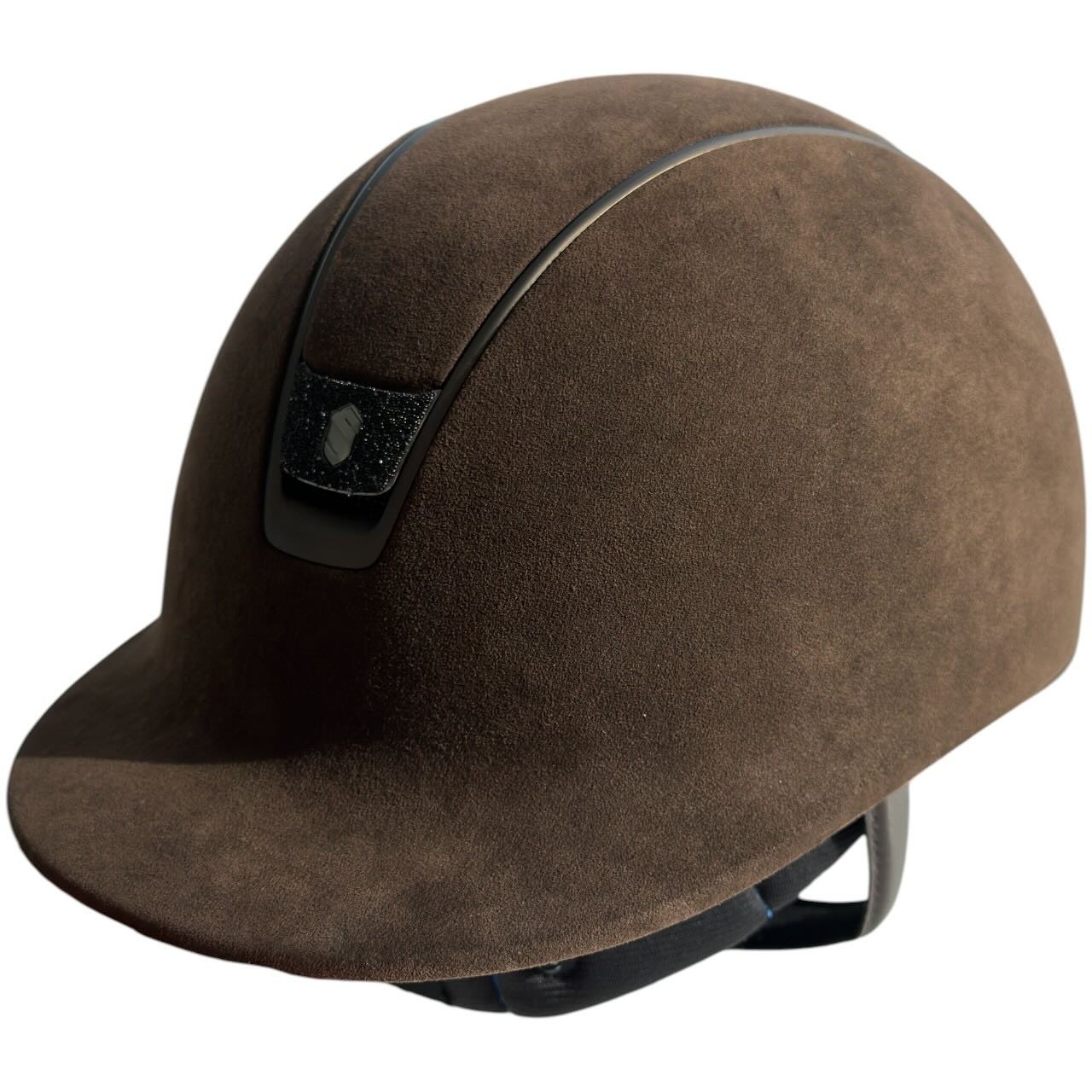 Samshield Reithelm Shadowmatt 2.0 Brown Alcantara Blason Crystal Fabric Black Samshield Reithelm Shadowmatt 2.0 Brown Alcantara Blason Crystal Fabric Black