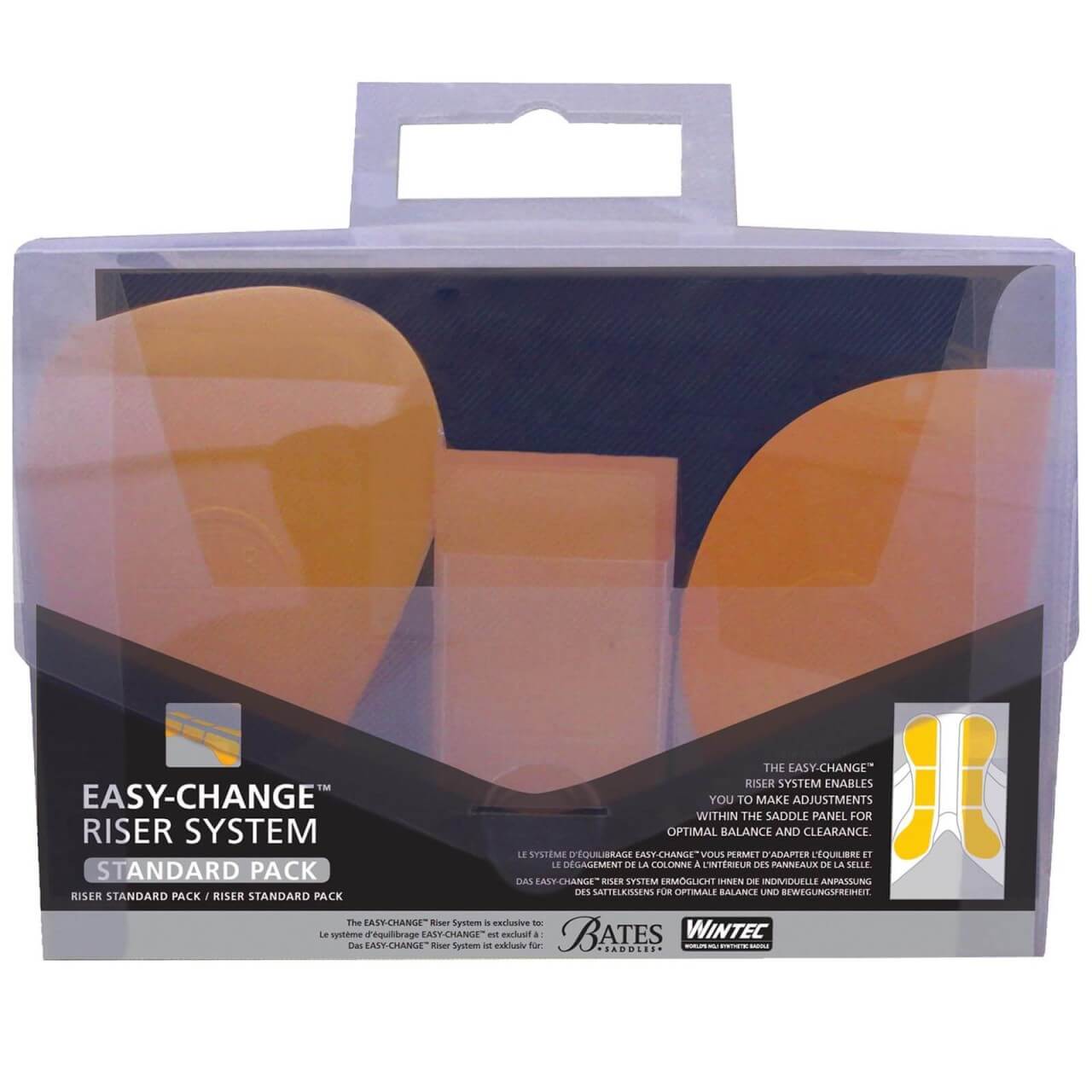 Wintec Sattelkissenset Easy Change Riser Standard Wintec Sattelkissenset Easy Change Riser Standard