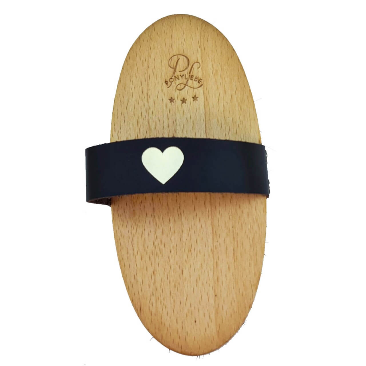 Ponyliebe Holzkardätsche Heart Holzbürste Ponyliebe Holzkardätsche Heart Holzbürste