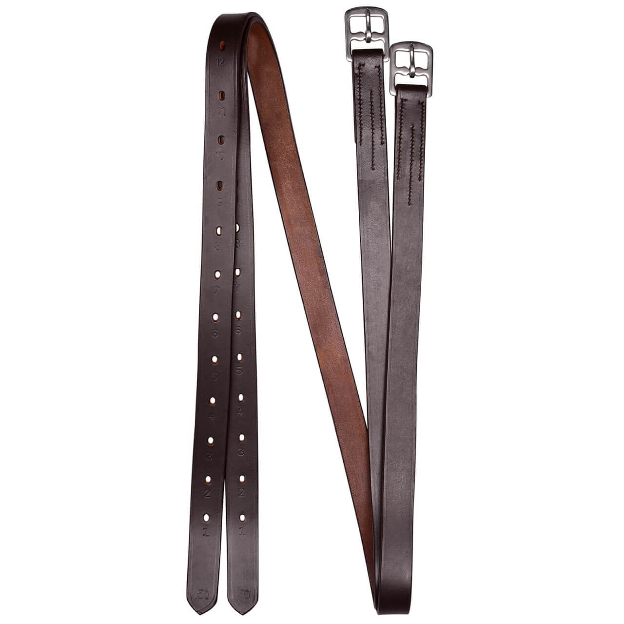 Waldhausen Steigbügelriemen Leder X-Line Waldhausen Steigbügelriemen Leder X-Line