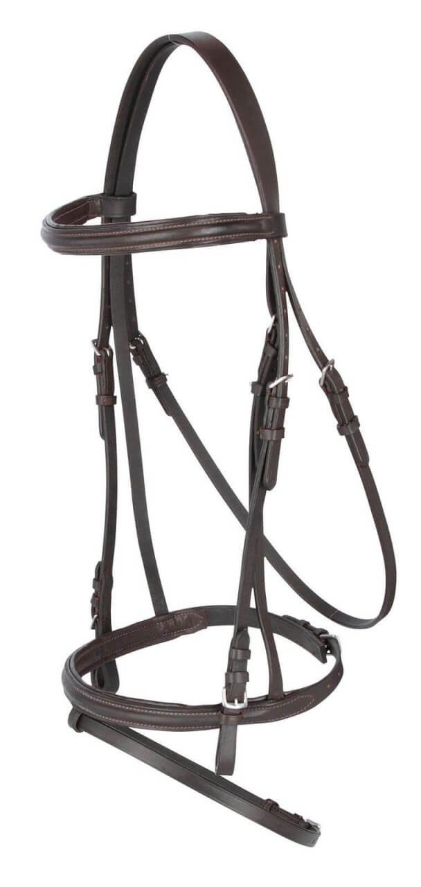 Covalliero Trensenzaum englisch kombiniert Ledertrense Covalliero Trensenzaum englisch kombiniert Ledertrense