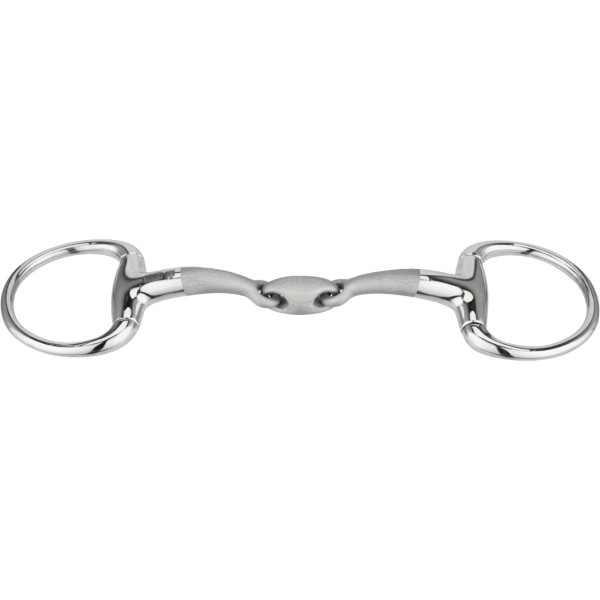 Unterlegstrense Doppelt Gebrochen Satinox 14 mm Gebiss Unterlegstrense Doppelt Gebrochen Satinox 14 mm Gebiss