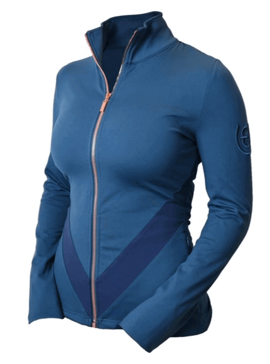 Equestrian Stockholm Jacke Damen Victory Monaco Blue HW 2021 Sweatjacke Zip-Jacke Equestrian Stockholm Jacke Damen Victory Monaco Blue HW 2021 Sweatjacke Zip-Jacke