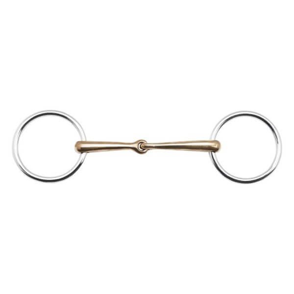 Unterlegtrense Einfach Gebrochen KAUGAN® 12 mm Gebiss Unterlegtrense Einfach Gebrochen KAUGAN® 12 mm Gebiss