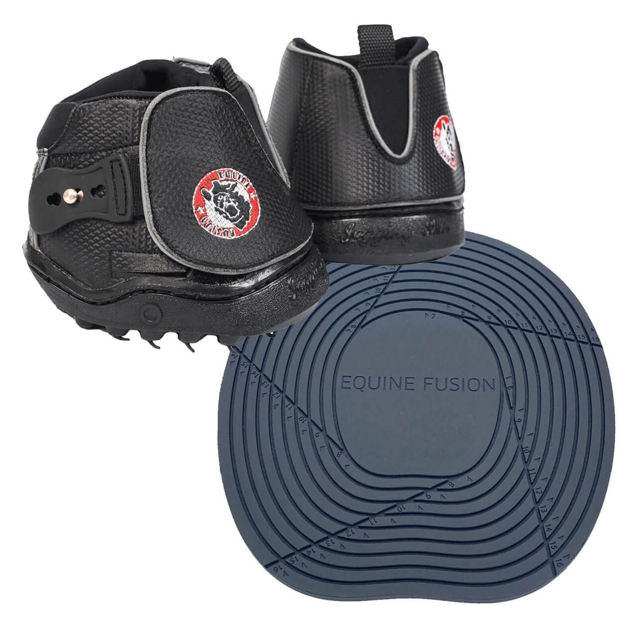 Equine Fusion Equine Fusion Set Hufschuh Active & Dampening Pad Regular Größe 8 Equine Fusion Equine Fusion Set Hufschuh Active & Dampening Pad Regular Größe 8