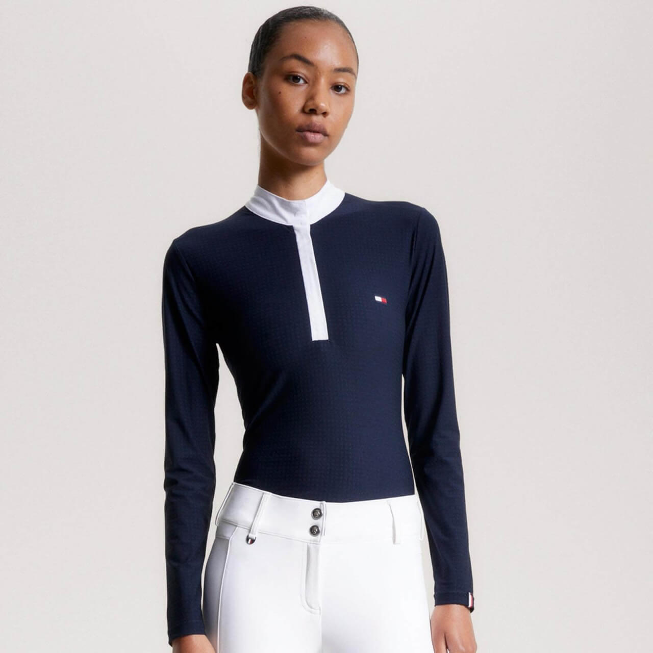 Tommy Hilfiger Equestrian Turniershirt Longsleeve Damen Chelsea Turnier Shirt FS 2024 Tommy Hilfiger Equestrian Turniershirt Longsleeve Damen Chelsea Turnier Shirt FS 2024