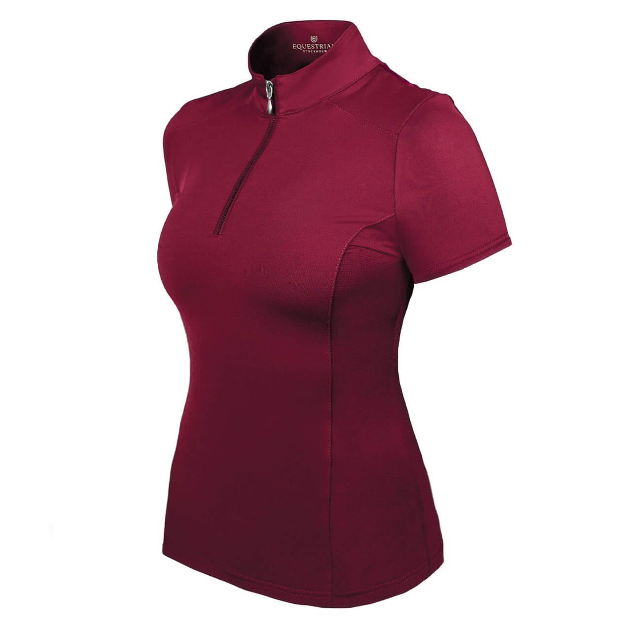 Equestrian Stockholm Shirt Damen Ultra Thin Lightness Top Bordeaux Funktionsshirt Equestrian Stockholm Shirt Damen Ultra Thin Lightness Top Bordeaux Funktionsshirt